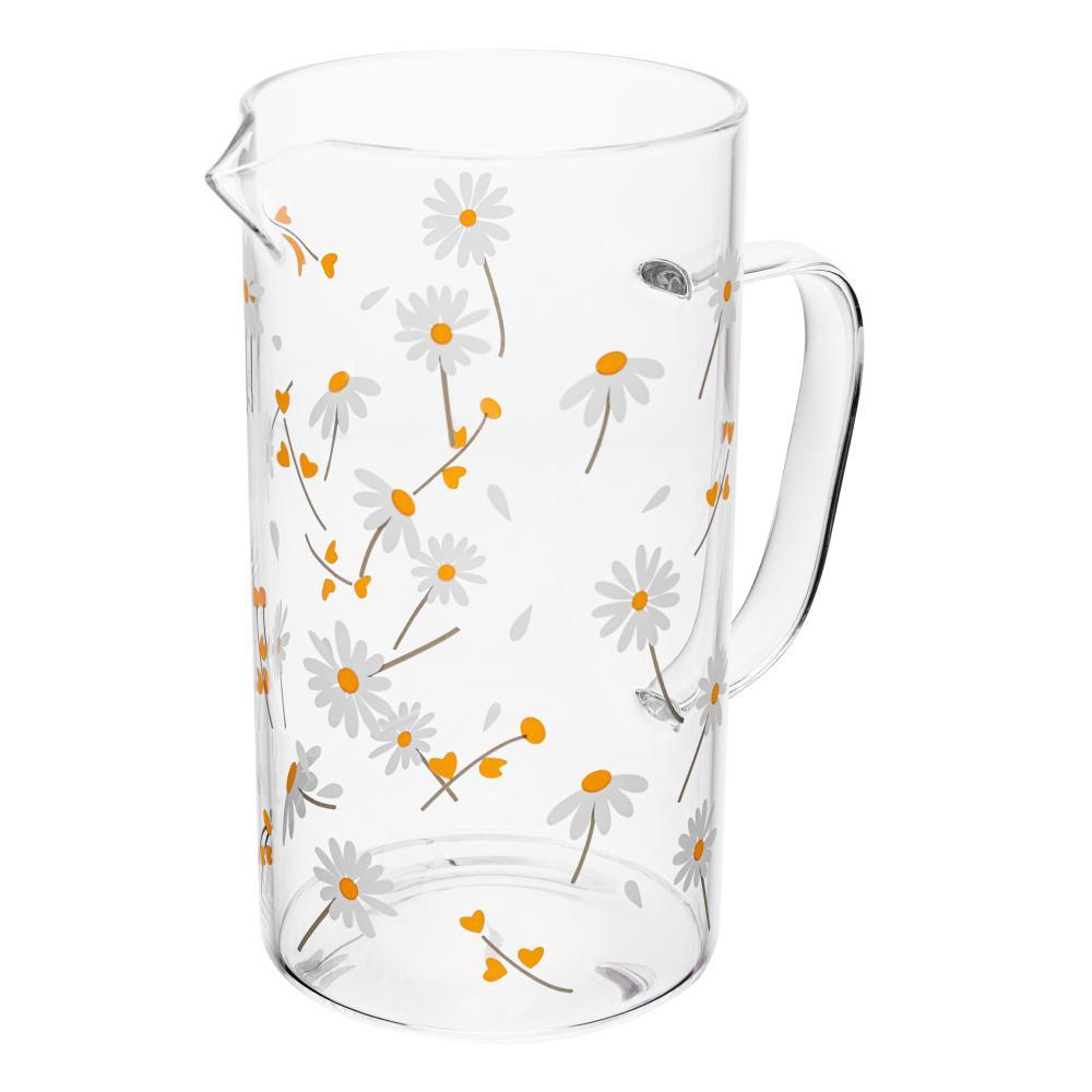 Jarra Wolff Sunflower 1,2L Vidro Borossilicato em Oferta na Shopee