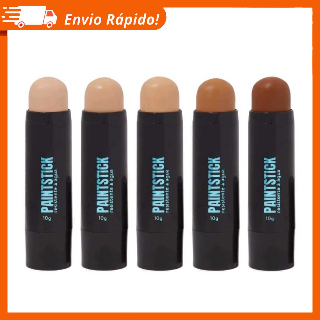 Paint Stick Base de Rosto Alta Cobertura Em Bastão Contorno Facial 10g - Catharine Hill em Oferta na Shopee