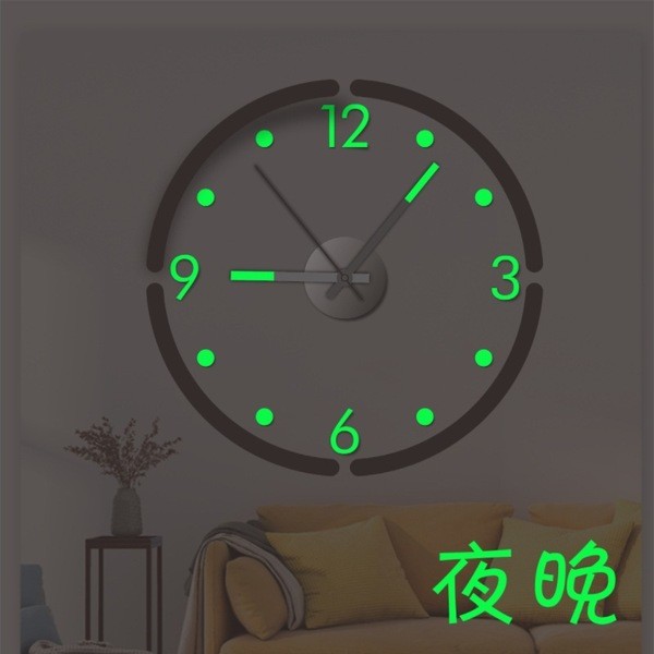 relogio de parede cozinha relogio de parede grande relogio de parede Cross-Border simples acrílico relógio de parede de