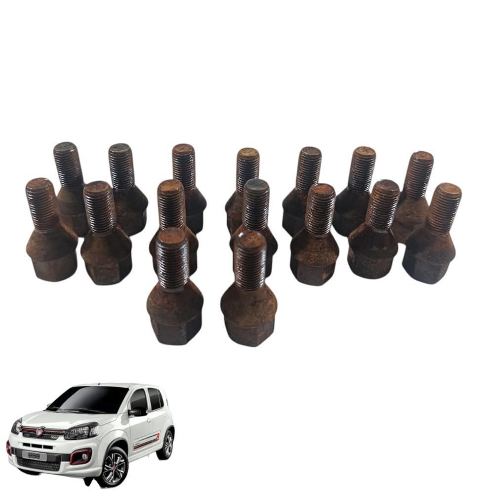 Jogo parafuso da roda Fiat Uno Original 2015 a 2018