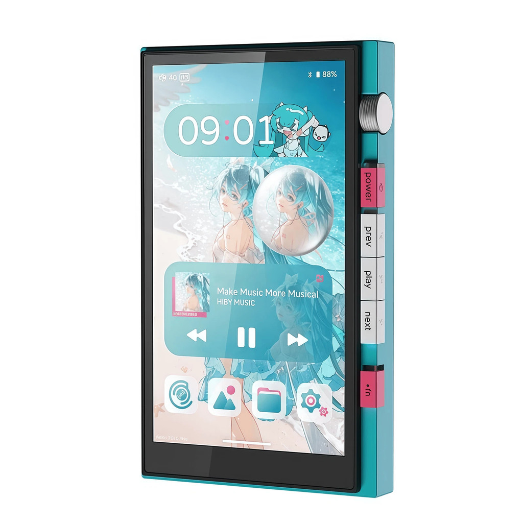 HiBy Starry Sea Digital M500 Hatsune Miku Edition Leitor De MP3 De Marca Conjunta WiFi/4G