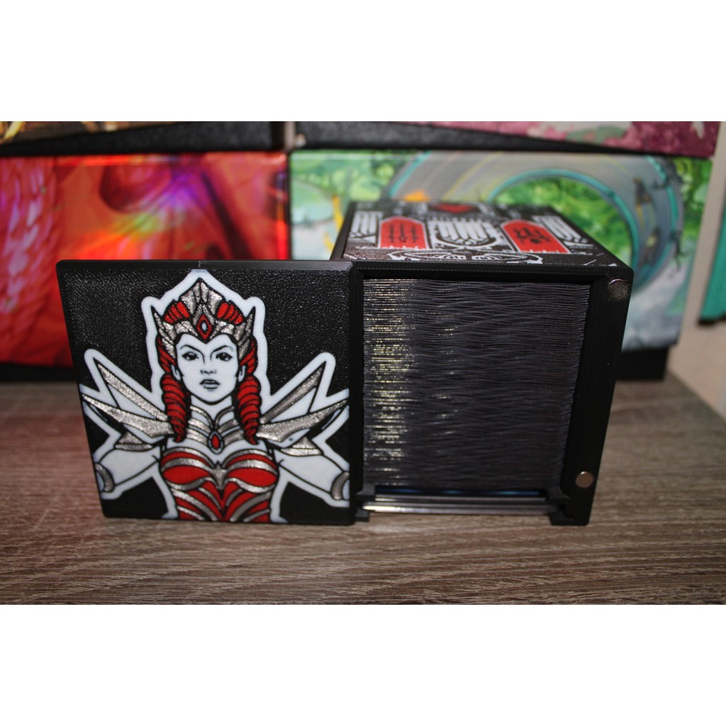 Deck Box Commander MTG EDH com Display Magnético – Olivia Voldaren / Olivia, Crimson Bride