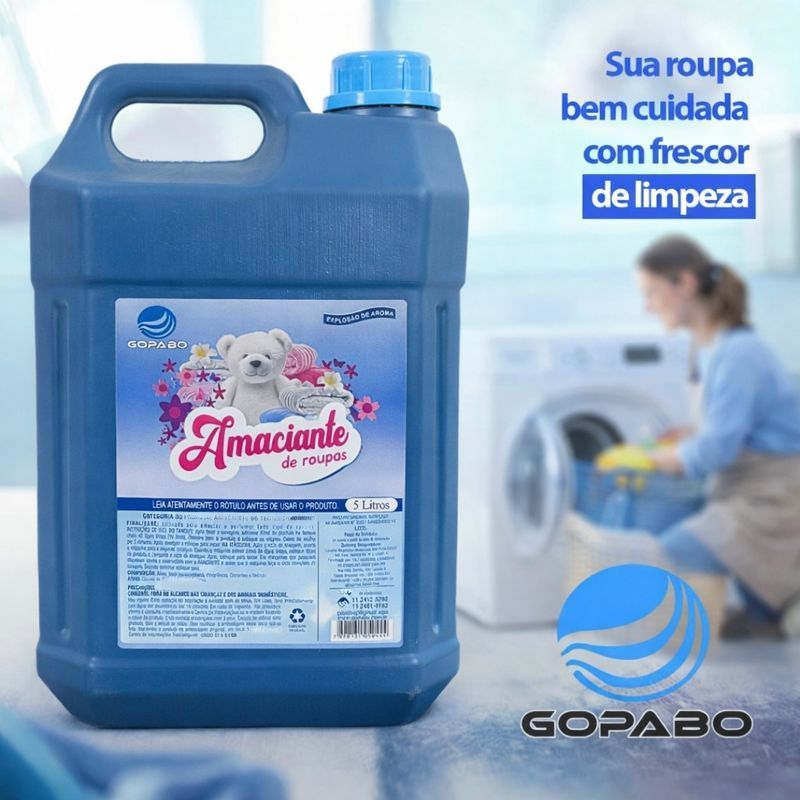 AMACIANTE DE ROUPAS 5L -GOPABO