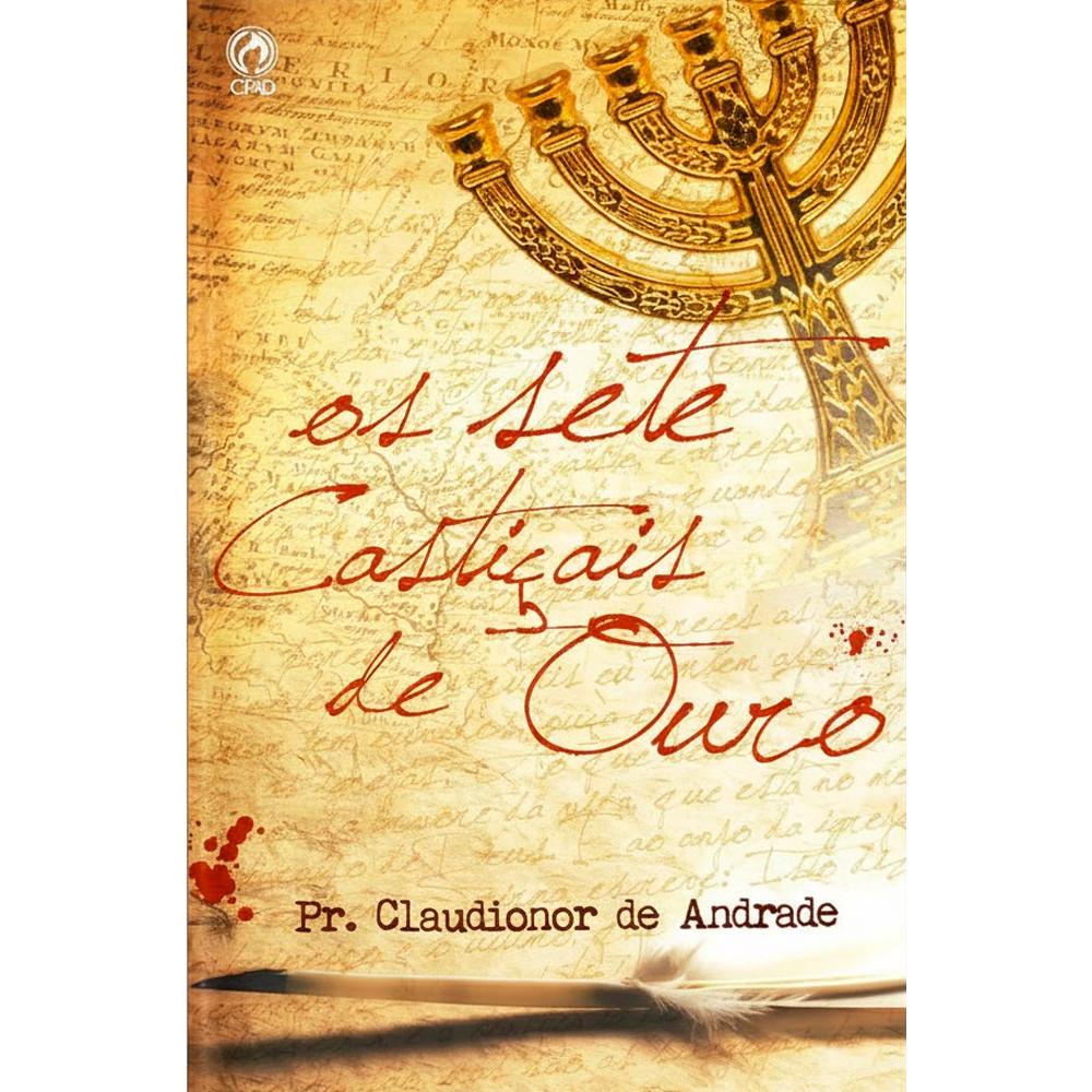 Os Sete Castiçais de Ouro | Claudionor de Andrade em Oferta na Shopee