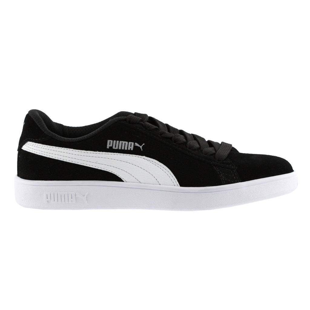 Tênis Puma Smash V2 WNS BDP Preto e Branco - Feminino