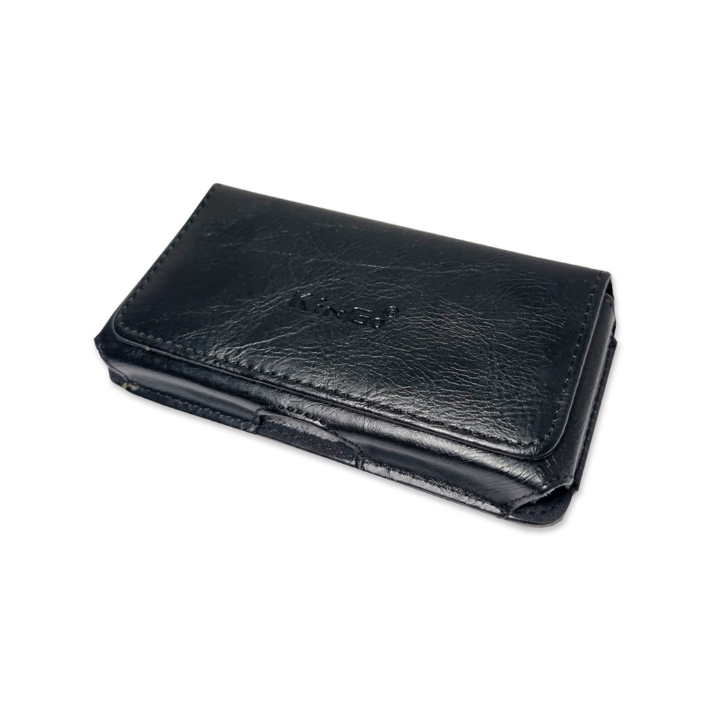 Capa Case Porta Celular Smartphone Com Clip De Cinto Em Pé 14cm X 7cm (tela 5.0)