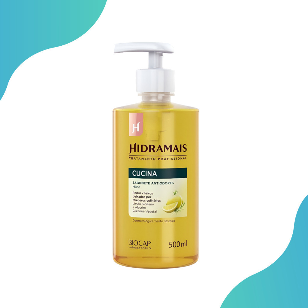 Sabonete Líquido Cucina Limão Siciliano 500ml - Hidramais em Oferta na Shopee