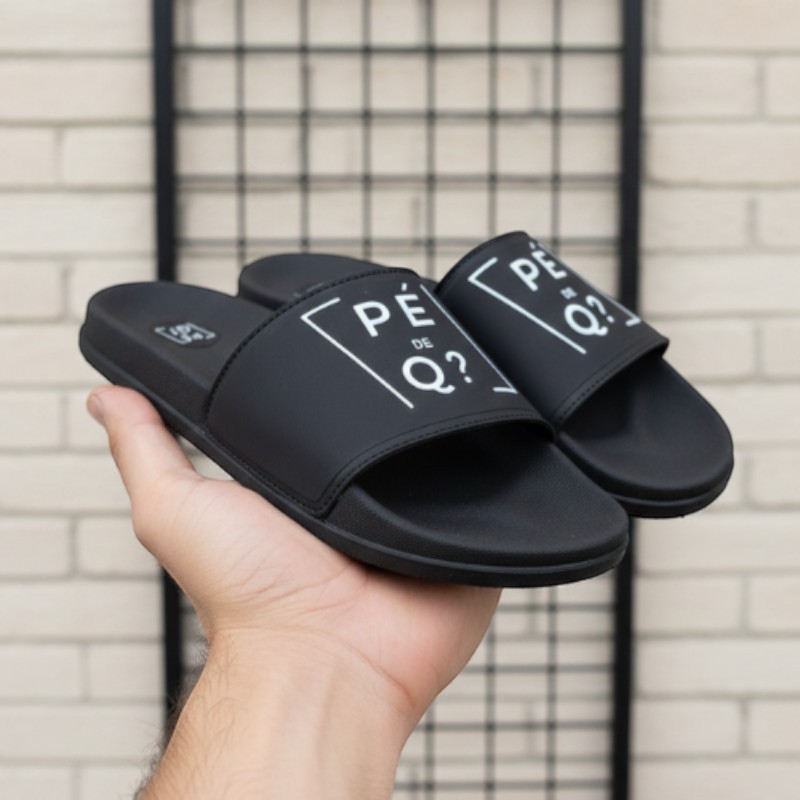Chinelo Masculino Slide Pé de Q? Menor Preço Garantido