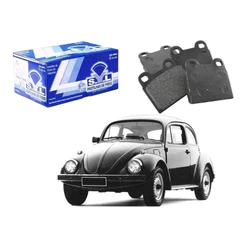 Pastilha Freio Dianteira Fusca 1600 1975 A 1987