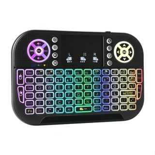 Mini Teclado Controle Sem Fio Led Para Tv Box Smart Tv Pc em Oferta na Shopee