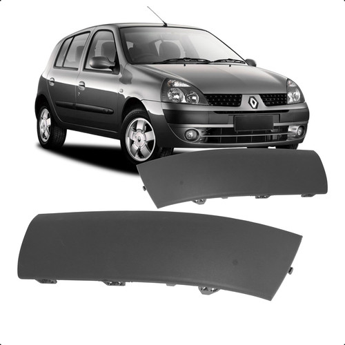Muldura Parachoque Dianteiro Clio 2003 2004 2005