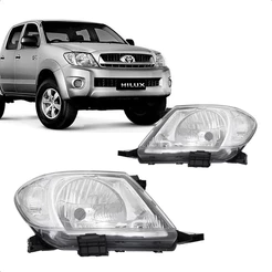 Farol Hilux 2009 2010 2011 Cristal