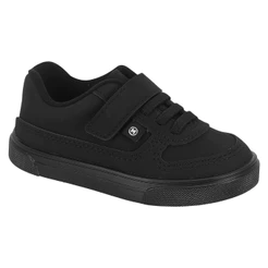 Tênis Infantil Menino Branco Preto Confortável Macio Calce Fácil Molekinho Original