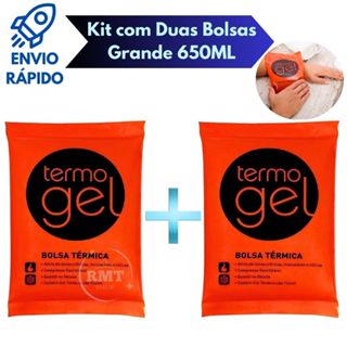 Kit 2 Bolsas Térmicas Termo Gel Grande 650 ML Para Compressa Fria Ou Quente em Oferta na Shopee