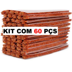 Kit 60 Macarrão Tubeless, Reparo Pneu Sem Câmara Carro/Moto/Caminhão Fácil e Rápido atacado original