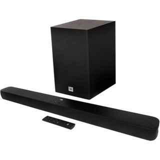 Soundbar JBL  Bluetooth, Cinema SB180, 2.1 Canais, Subwoofer de 6,5" Sem Fio  110W RMS em Oferta na Shopee