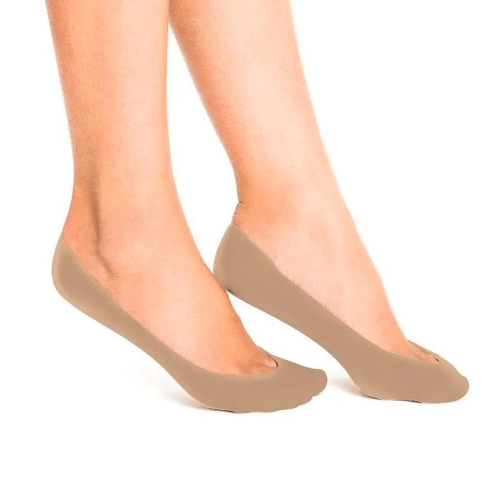 Meia Sapatilha Trifil Invisível Cavada Fio 70 Tamanho Único Cor Natural em Oferta na Shopee
