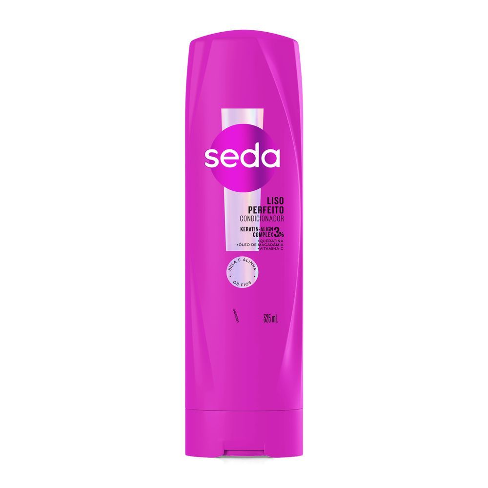 Condicionador Seda Liso Perfeito 325ml em Oferta na Shopee