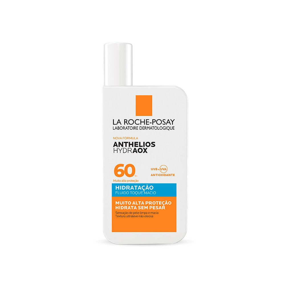 Ahthelios Hydraox La Roche Posay 60 FPS Sem Cor 40ml em Oferta na Shopee