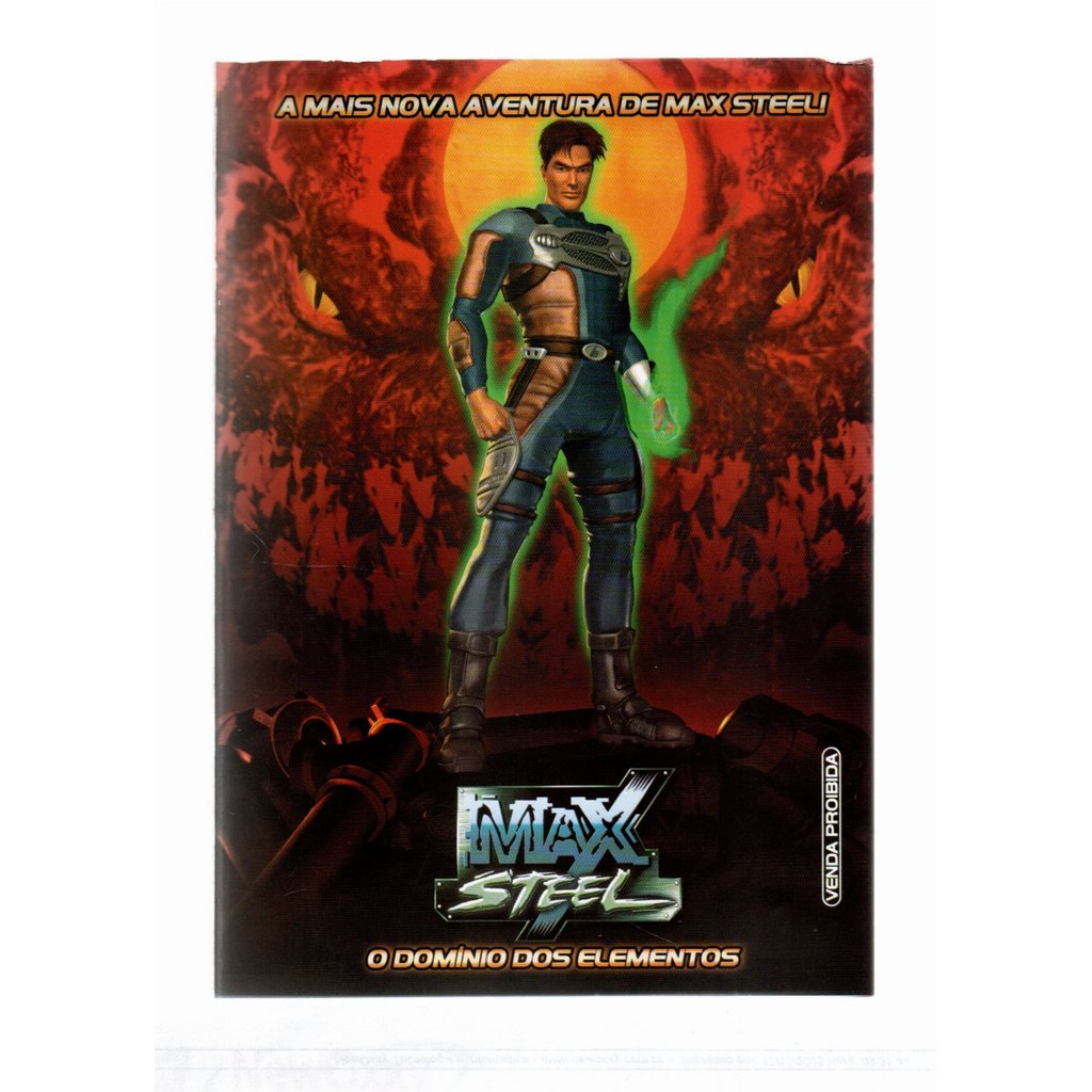 DVD MAX STEEL - O DOMINIO DOS ELEMENTOS