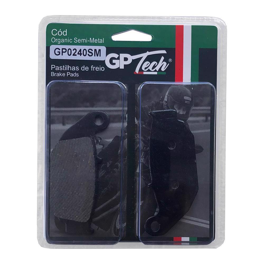 PASTILHA FREIO GP TECH 0240SM (T) BROS 160 / CB 250F TWISTER 2016-17 /