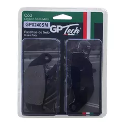 PASTILHA FREIO GP TECH 0240SM (T) BROS 160 / CB 250F TWISTER 2016-17 /