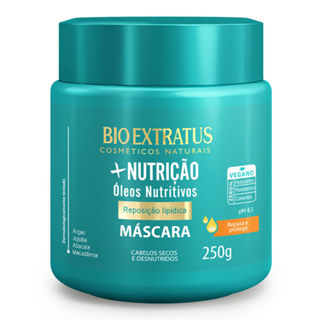 Máscara Bio Extratus Mais Nutrição Óleos Nutritivos 250g em Oferta na Shopee