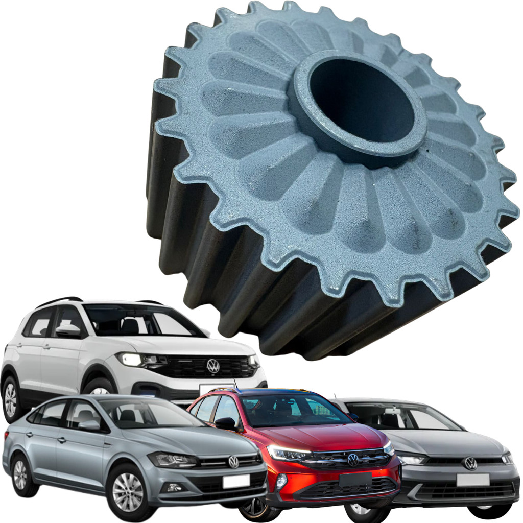 Polia Engrenagem Virabrequim CEDRAZ Golf Nivus Polo T-Cross Up Virtus 1.0 12V TSI Turbo OK04057