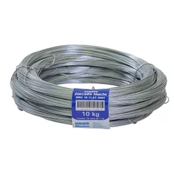 10 unidades Arame Liso Galvanizado Morlan Nº 16