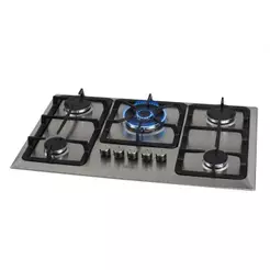 Fogão Mesa Fischer 5 Bocas Tripla Chama Infinity Inox