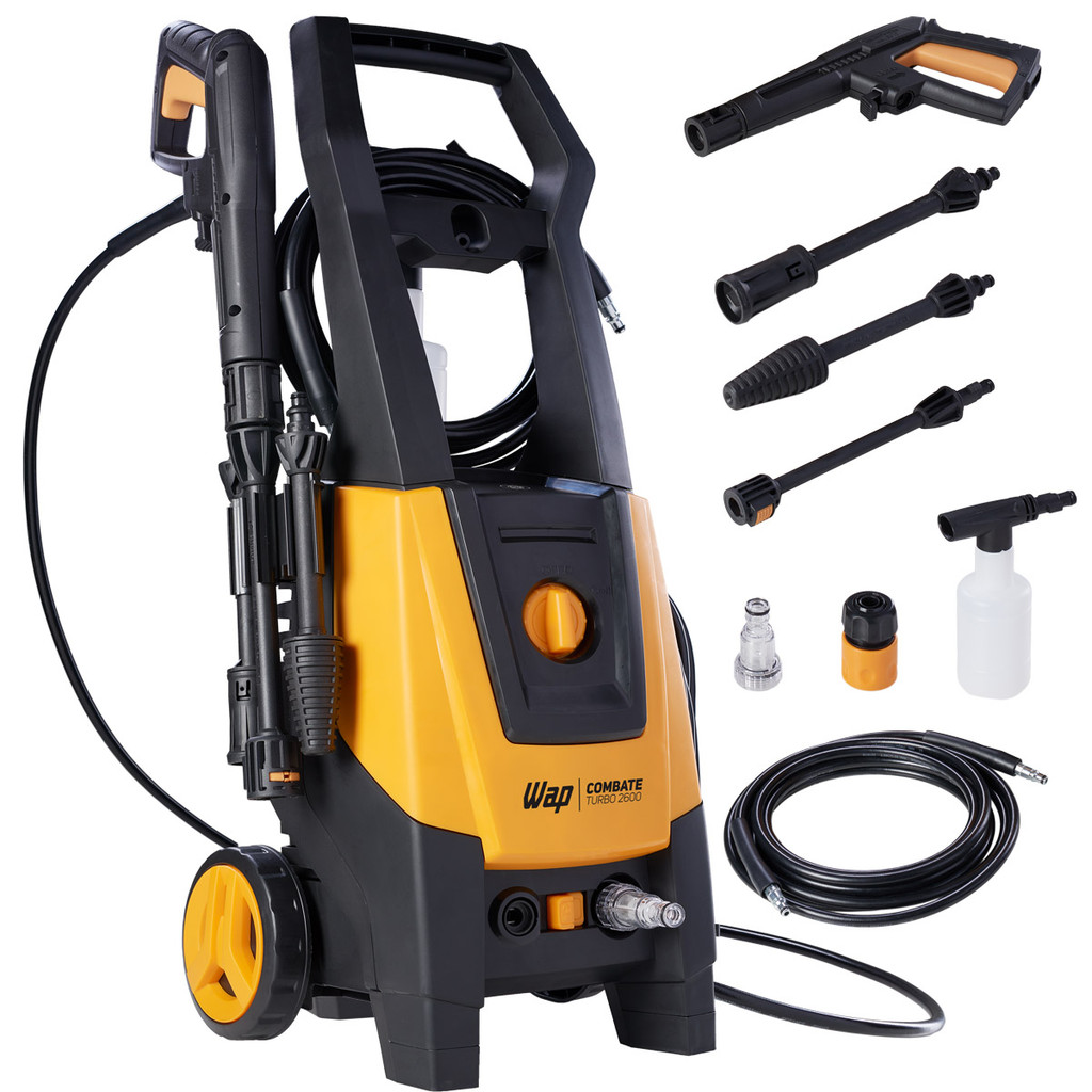 Lavadora Alta Pressão Combate Turbo 1700W 2100psi Indução Wap
