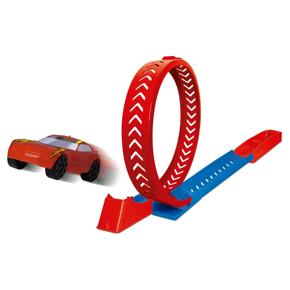 Pista Race Looping Sunset Samba Toys em Oferta na Shopee