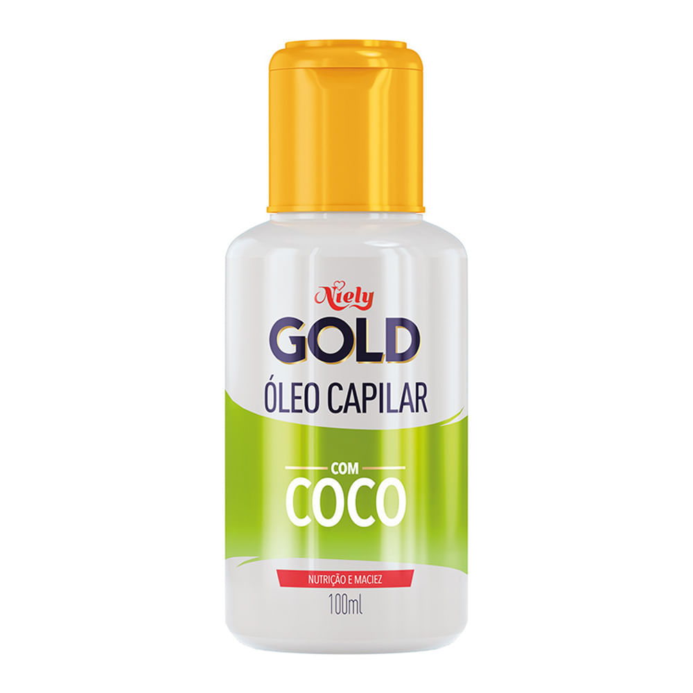 Óleo Capilar Niely Gold com Coco 100ml em Oferta na Shopee