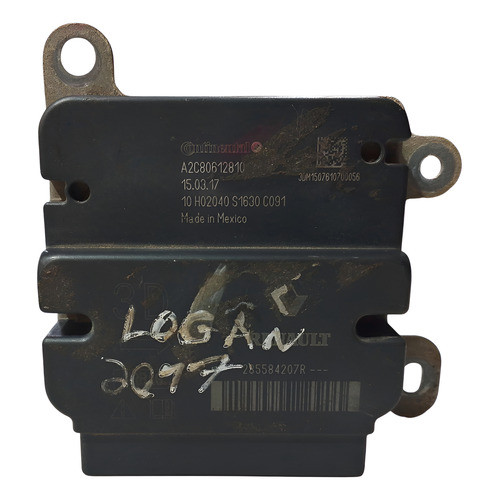 Módulo Central Airbag Renault Logan Sandero 2017 A2c80612810