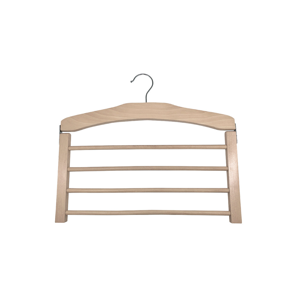 Cabide de Calça de Mandeira Para 4pcs - Oikos em Oferta na Shopee