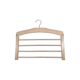 Cabide de Calça de Mandeira Para 4pcs - Oikos em Oferta na Shopee