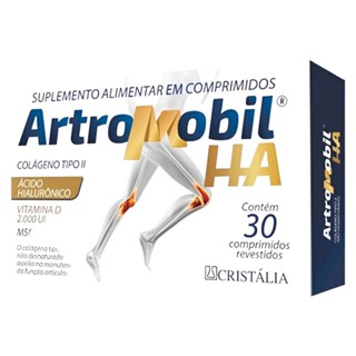 ArtroMobil HA 30 Comprimidos - Cristália em Oferta na Shopee