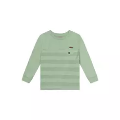 Camiseta infantil menino listrada Mundi