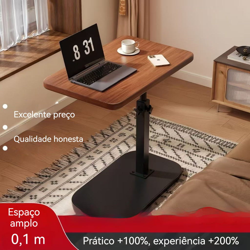 Mesa Mutiuso Mesinha Notebook Com Altura Regulavel Tablet Cama Sofá Ajustavel Mesa em Oferta na Shopee