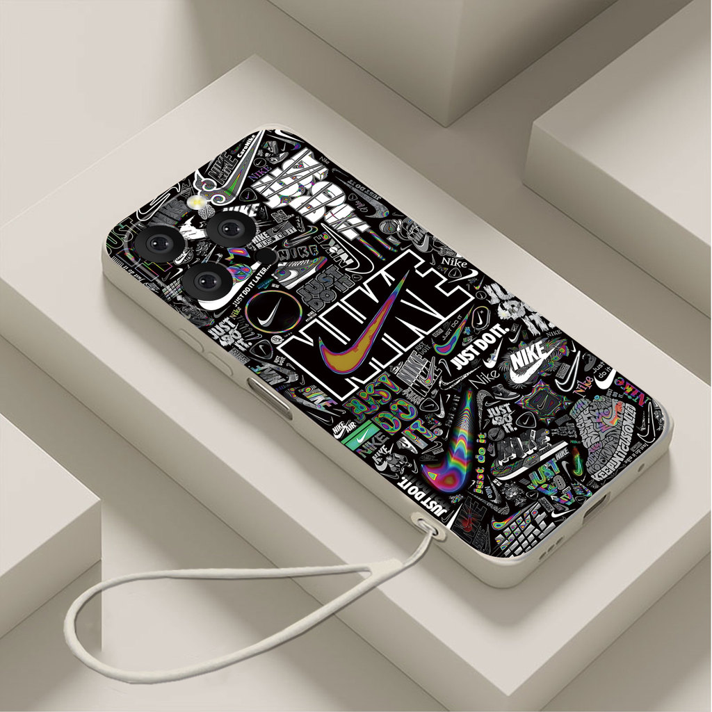 Capa Para iphone 17 16 11 7 Plus 15 13 12 14 Pro Max Xs XR 8Plus 6S 6Plus SE Etiqueta Tanda Maré Graffiti De Telefone De
