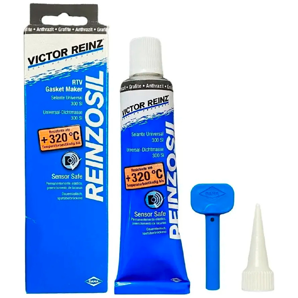 Cola Silicone Para Motores Alta Temperatura Reinzosil 70ml