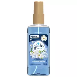 Odorizador de Ambiente Glade Gotas Perfumadas Toque de Maciez Spray Perfumado Frasco 120ml