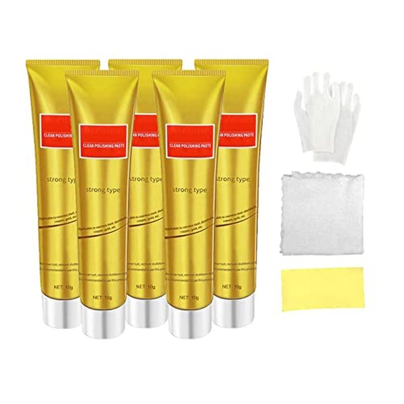 Pasta de polimento de metal Instashine, pasta de polimento de metal final, pasta de polimento totalmente metálica, agent