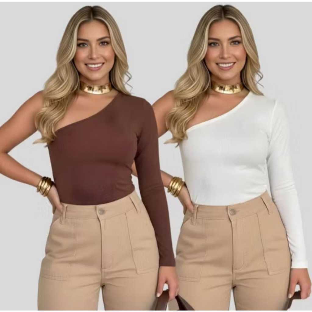 Blusa Feminina Mula Manca Manga Longa em Suplex com Forro Moda Inverno Confortável e Moderna P067 em Oferta na Shopee