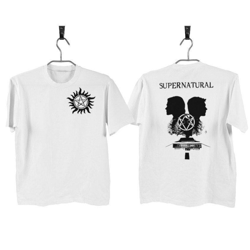 Camisa Série Supernatural Masculina Feminina Marca Dean Sam