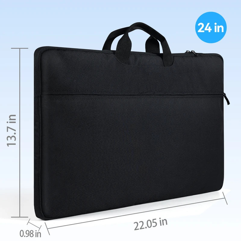 UPERFECT 24.5 " Capa Protetora Para Laptop Monitor Portátil De 24 A , Notebook , Tablet , Grande Bolsa De Exibição