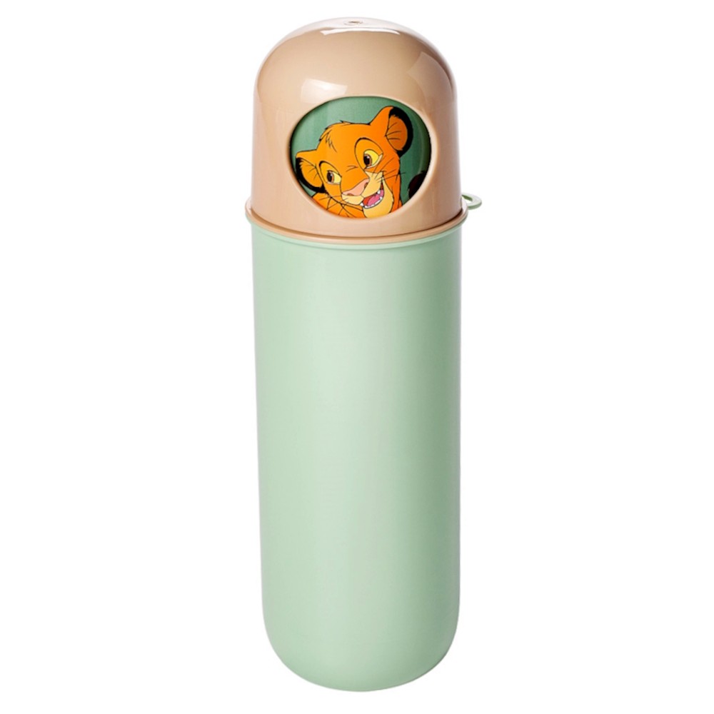 Pote Multiuso Rei Leão Simba Infantil Estojo Guarda Pasta Escova e Objetos