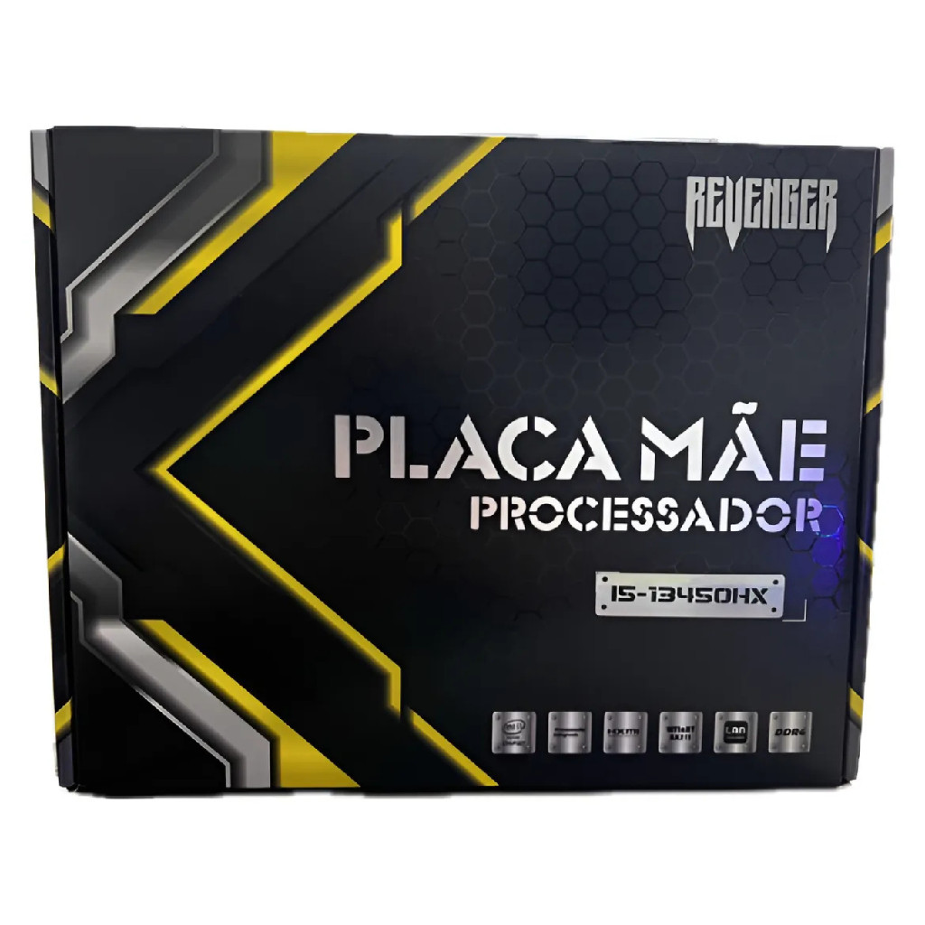 Placa De Mae Intel Com Processador Core I5 13450hx