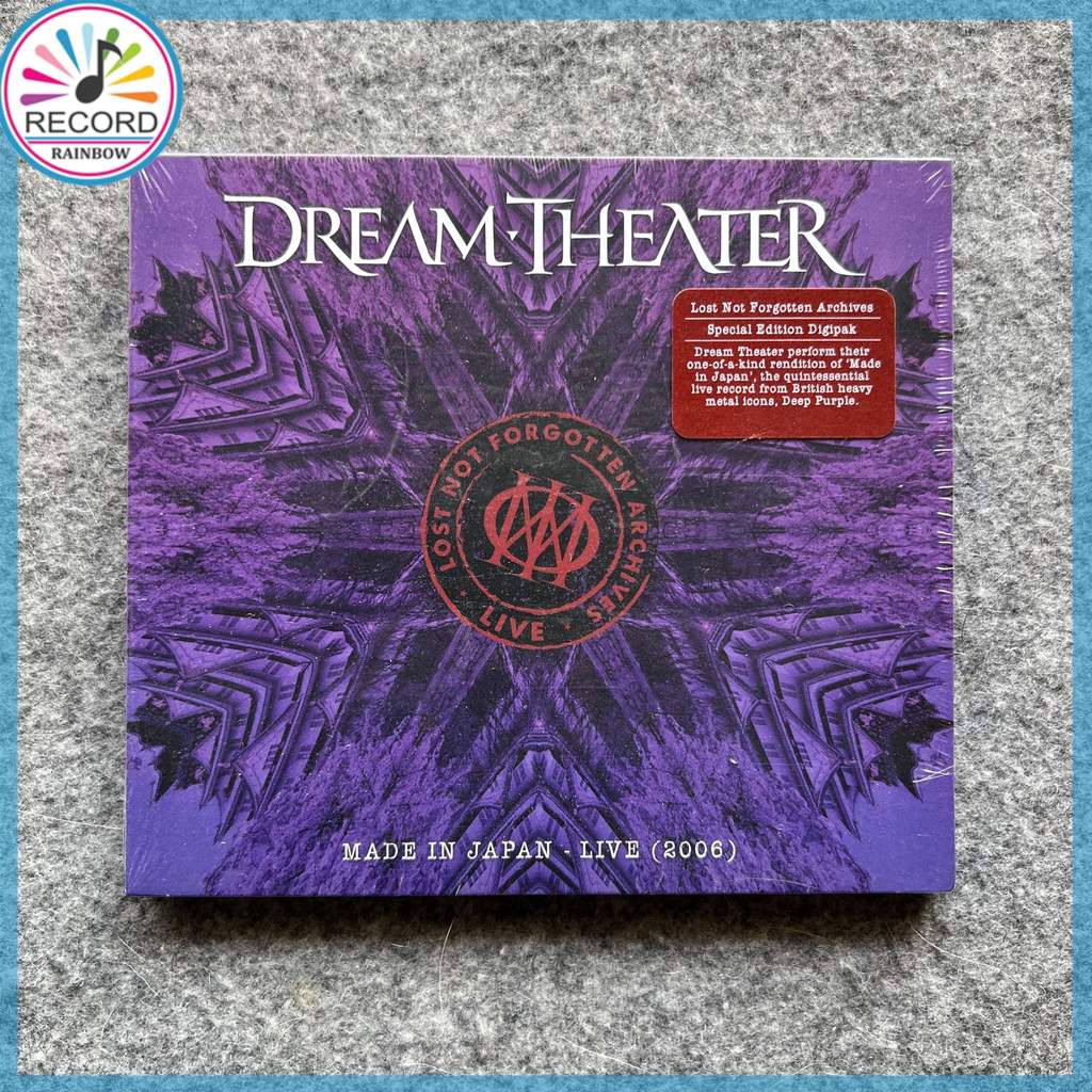 Dream Theater Lost Not Forgotten Archives Made in Japan Live (2006) Original CD Album [Lacrado] Brand New LXST