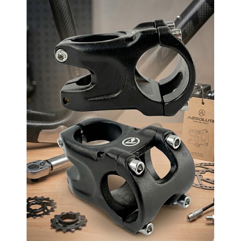 Suporte Guidão Absolute 31.8x35mm Mesa Ahead Over 28.6mm Bike Mtb HS175 0º